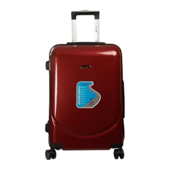  Travel Plastic Trolley Suitcase